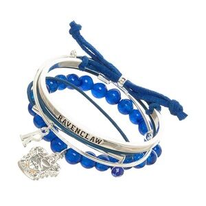 NWT HARRY POTTER Ravenclaw Arm Party Bracelet Set Bioworld